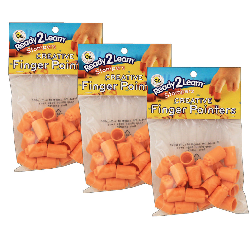(3 St) Finger Painters-stampers 24 Per Set