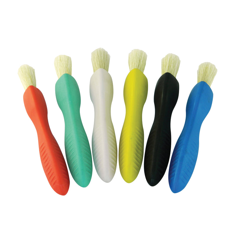 Ready2learn Easy Grip Paint Brushes Six No18 Brushes In 6 Colors
