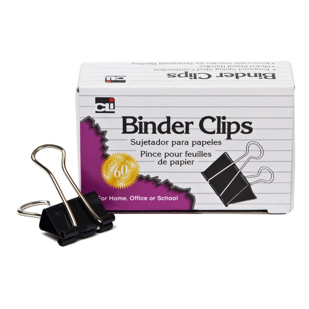 Mini Binder Clips 12ct 1-4in Capacity
