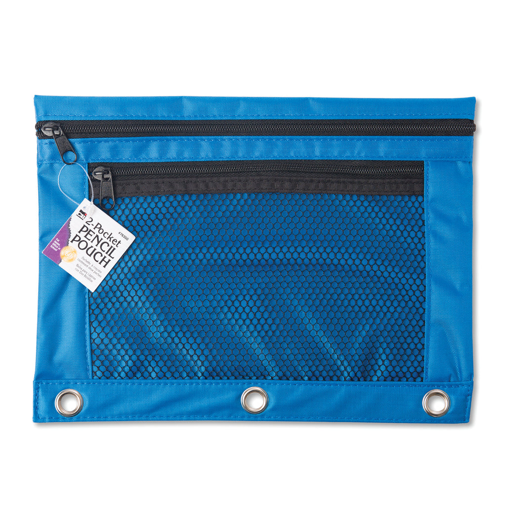 2 Pocket Pencil Pouch