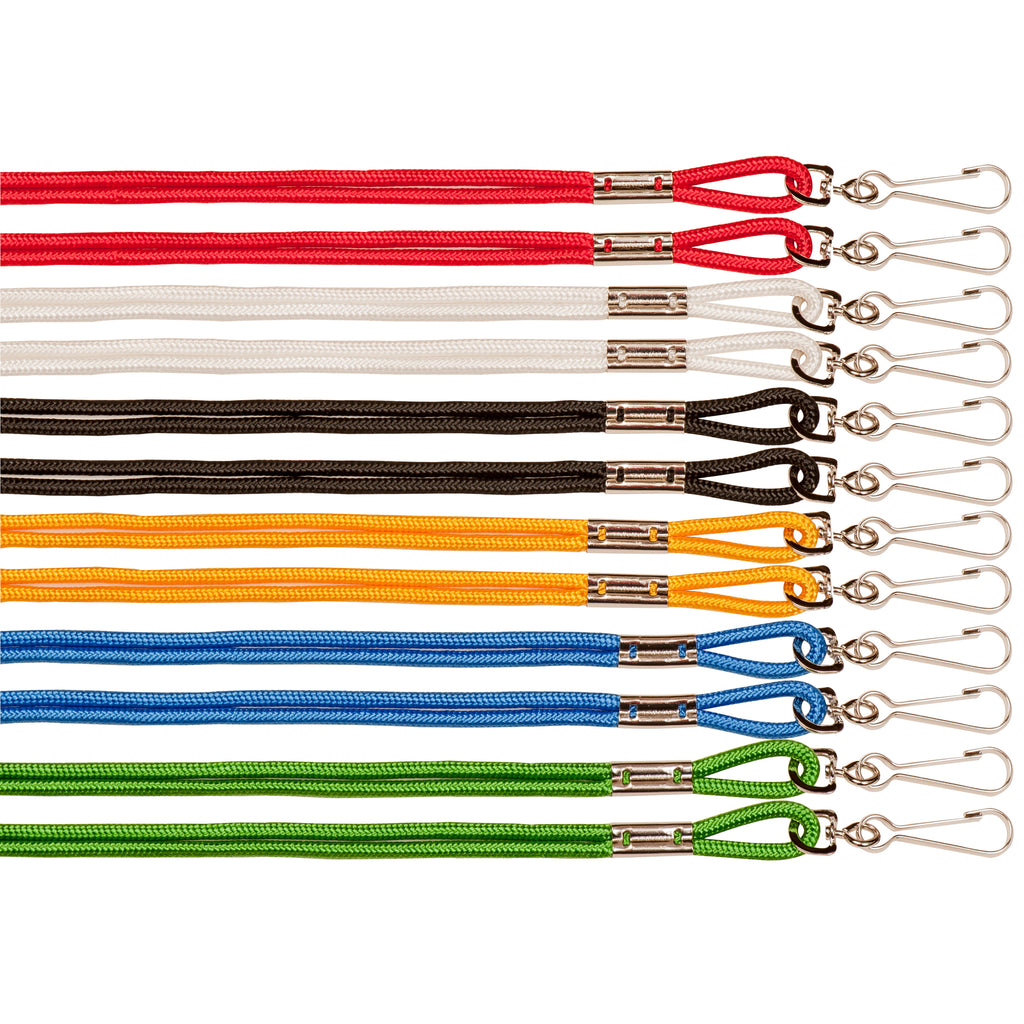 (5 Pk) Lanyards Assorted 12 Per Pk