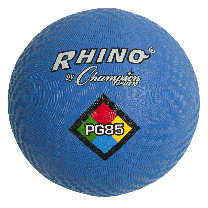 (3 Ea) Playground Ball 8 1-2in Blue