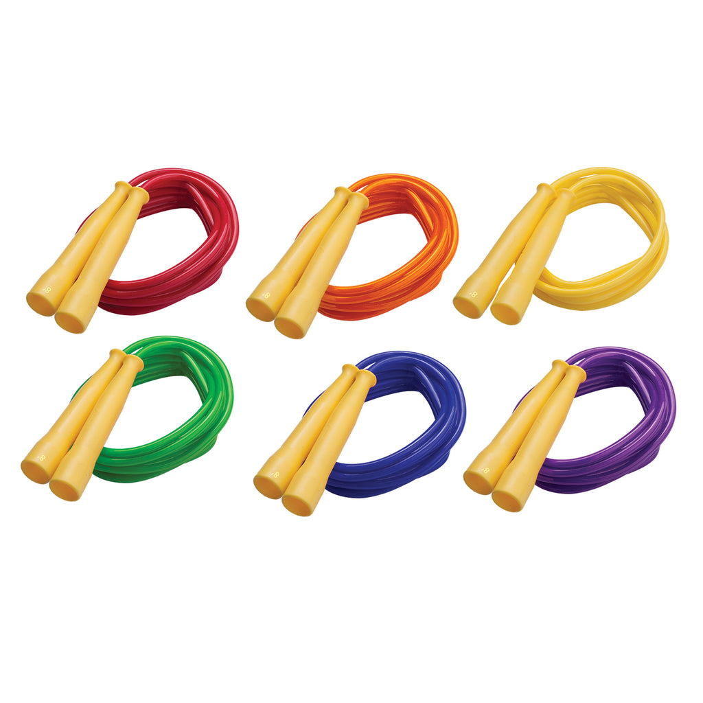 Speed Rope 8ft Yellow Handles Assorted Licorice Rope