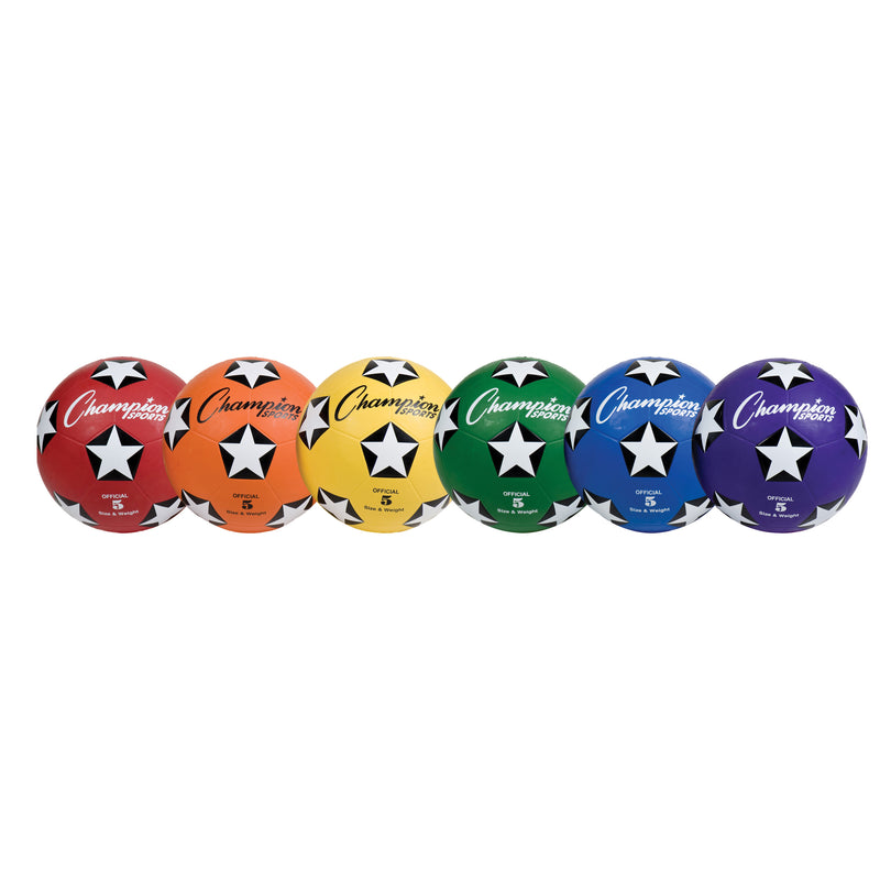 Soccer Ball Set-6 Rubber Size 5