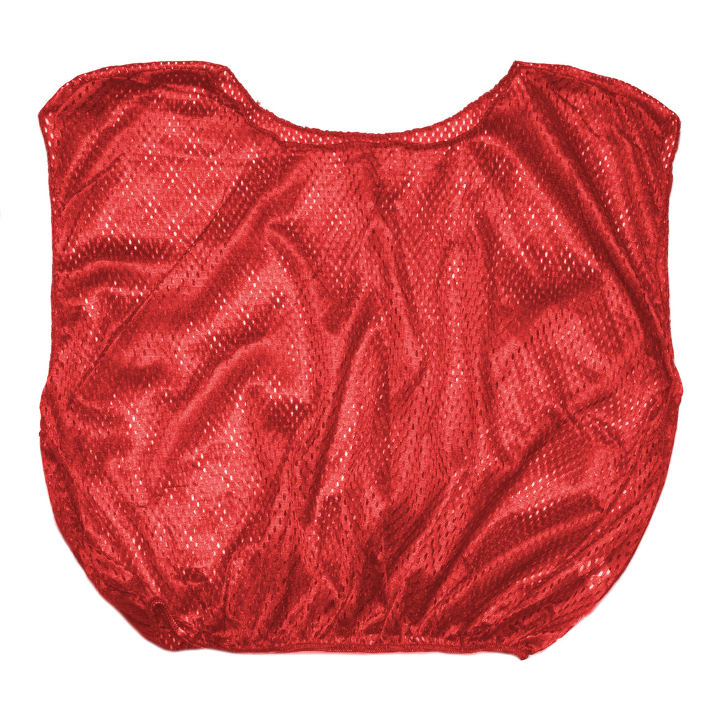 Vest Adult Practice Scrimmage Red 12 Count