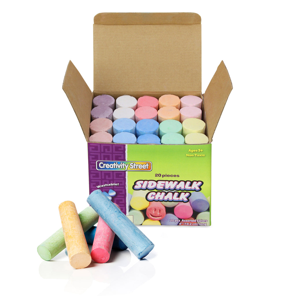 Sidewalk Chalk 20 Pieces