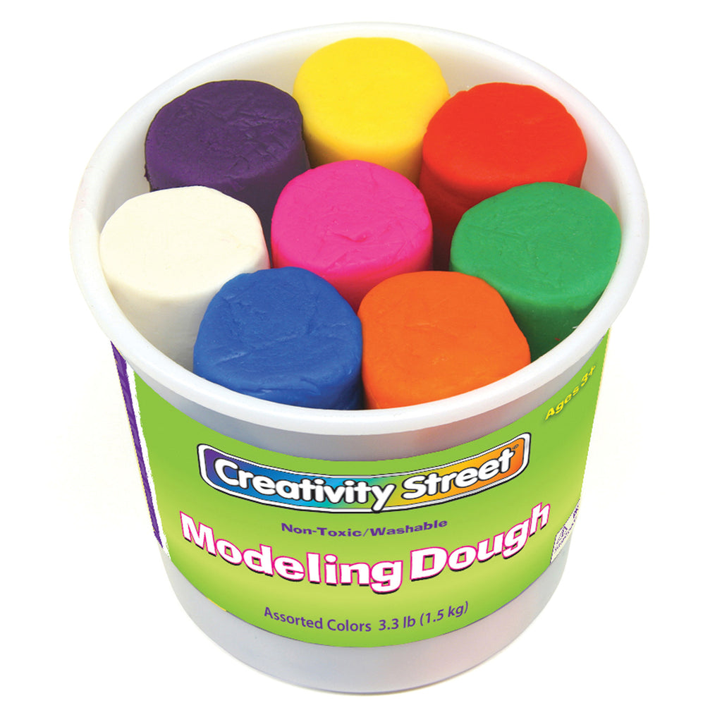 (3 Ea) Modeling Dough 8 Colors