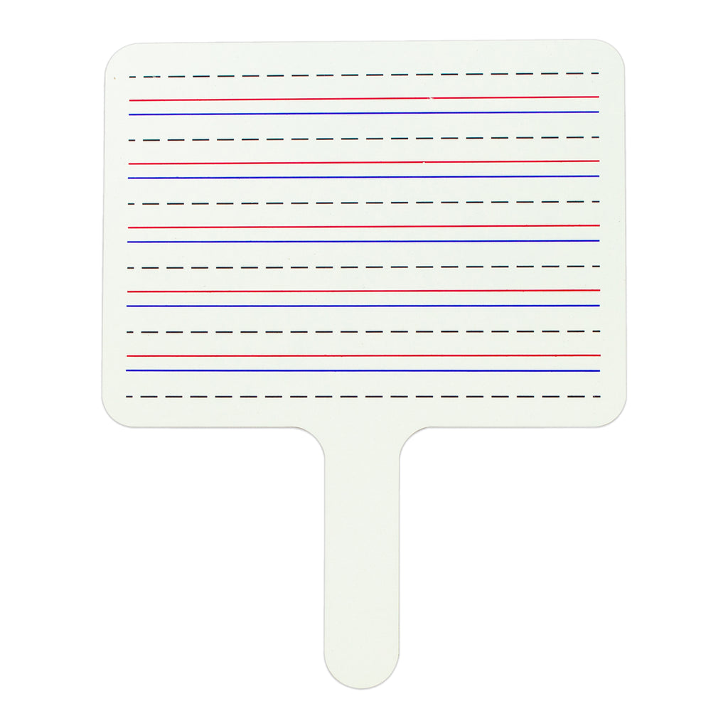 Two-sided Dry Erase Answer Paddle