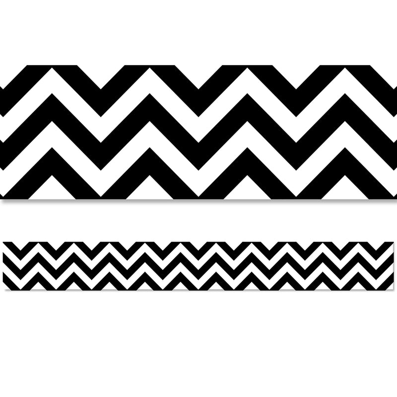 Black Chevron Border