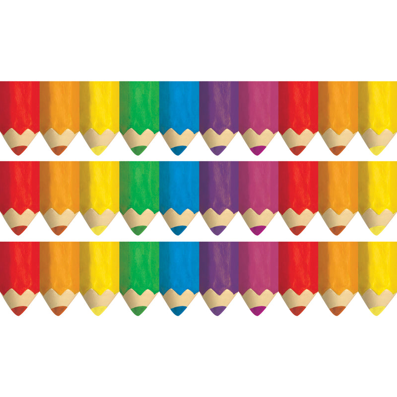 (3 Pk) Jumbo Colr Pencils Ez Border