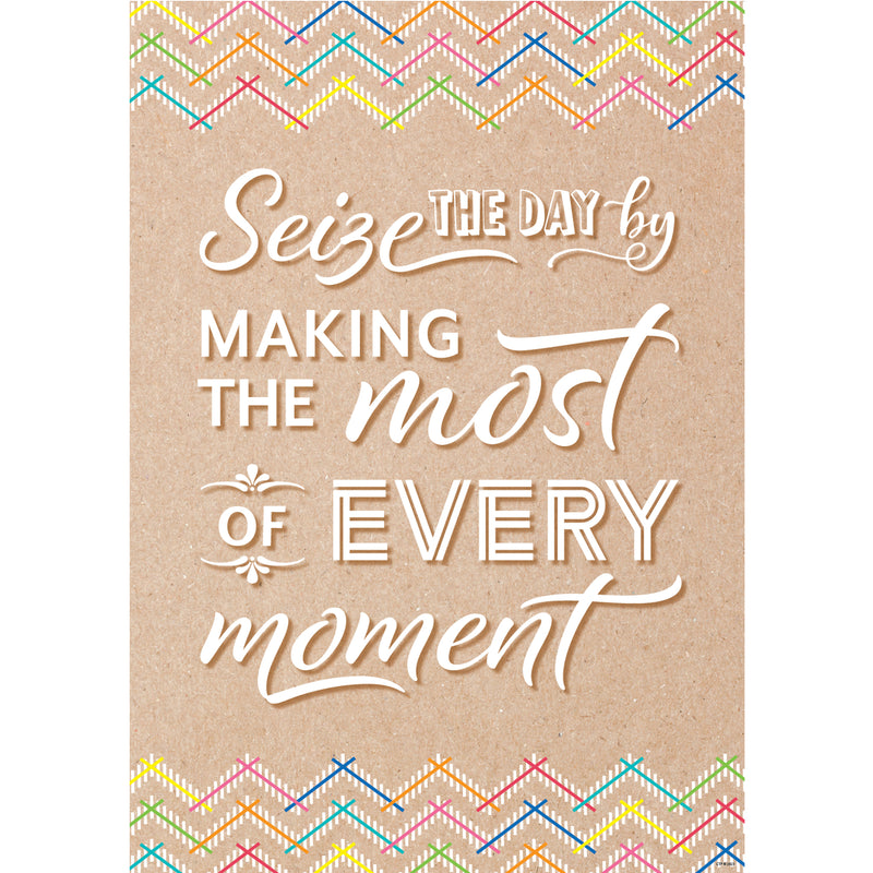 Seize The Day By Inspire U Poster