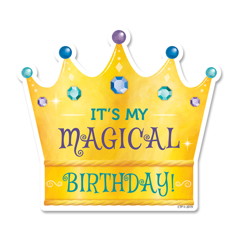 Its My Magical Bday Badge Sticker Mystical Magical