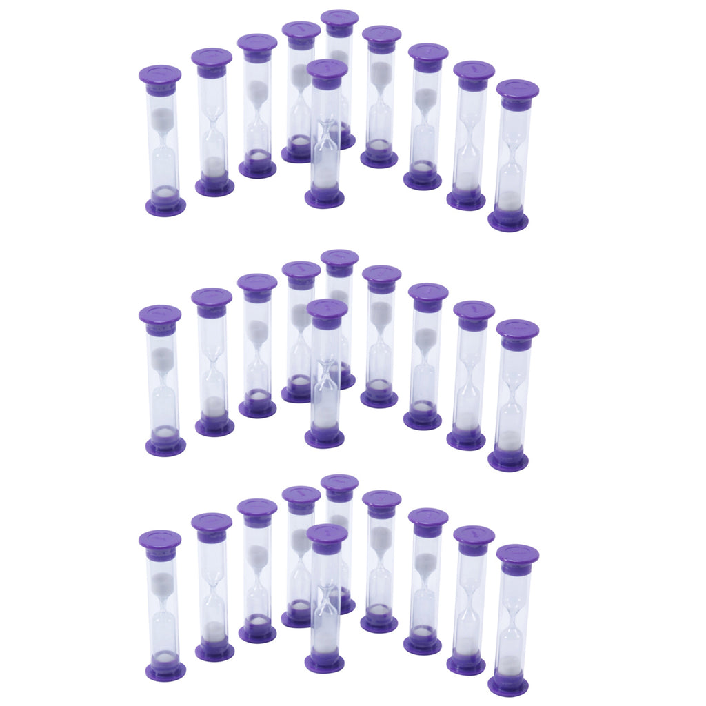 (3 St) 3 Minute Sand Timers 10 Per Pk