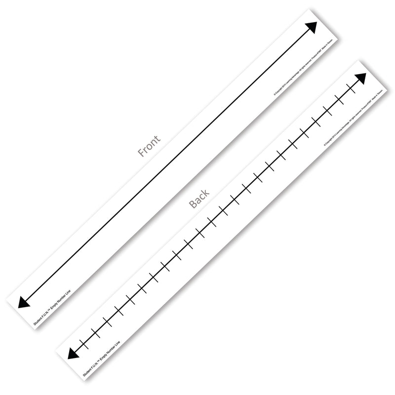 Student F.u.n. 10 Set Empty Number Lines