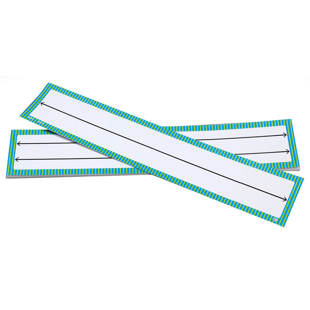 Set Of 10 Blank Student Number Line