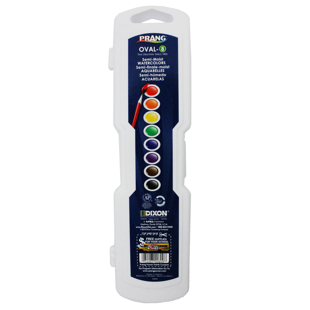 (3 Ea) Prang Oval 8 Water Colors