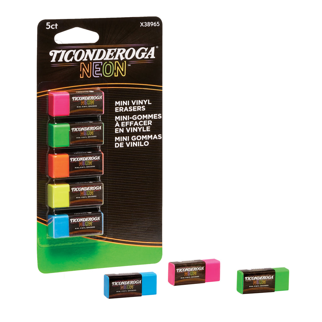 Min Neo Erasers 5 Asst Colors