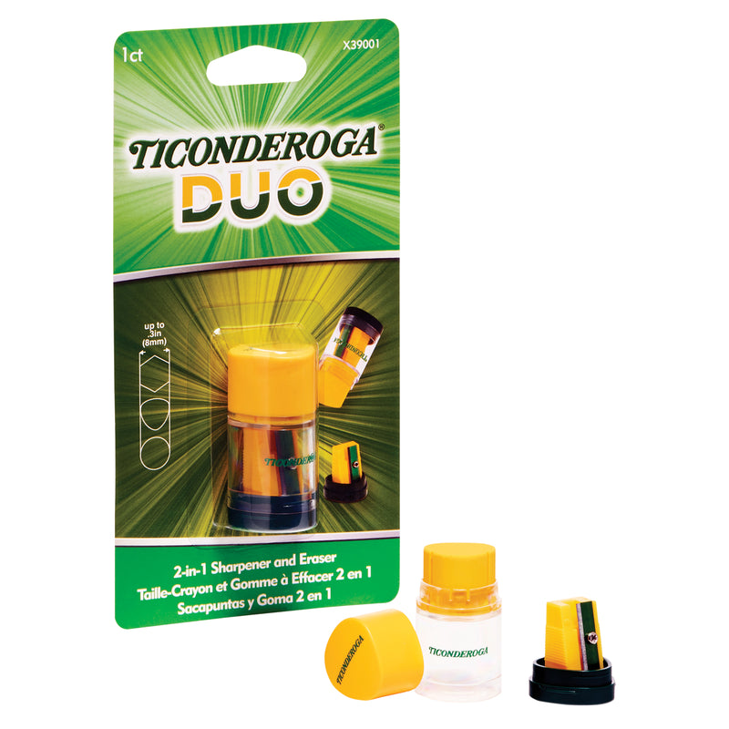 Ticonderoga Duo Sharpener-eraser