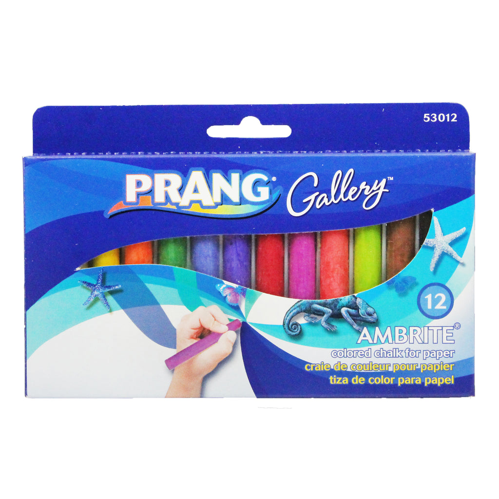 (6 Bx) Ambrite Paper Chalk 12 Color Per Bx