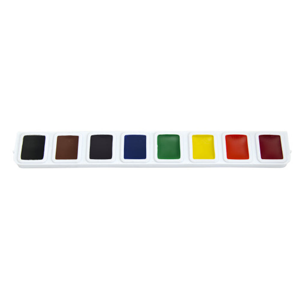 Half Pan Watrclor Refill 3 Sts-box 8 Colors