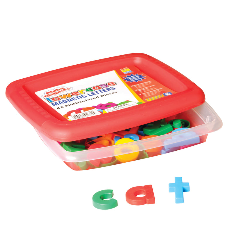 Alphamagnets Lowercase 42 Pcs Multicolored