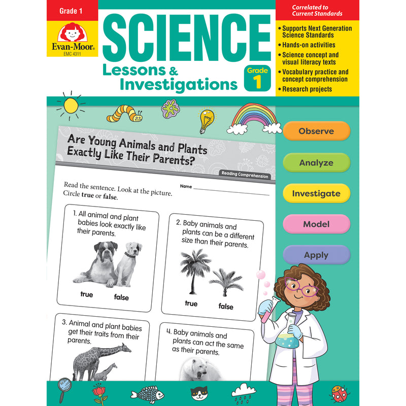 Science Lssns & Investigations Gr 1