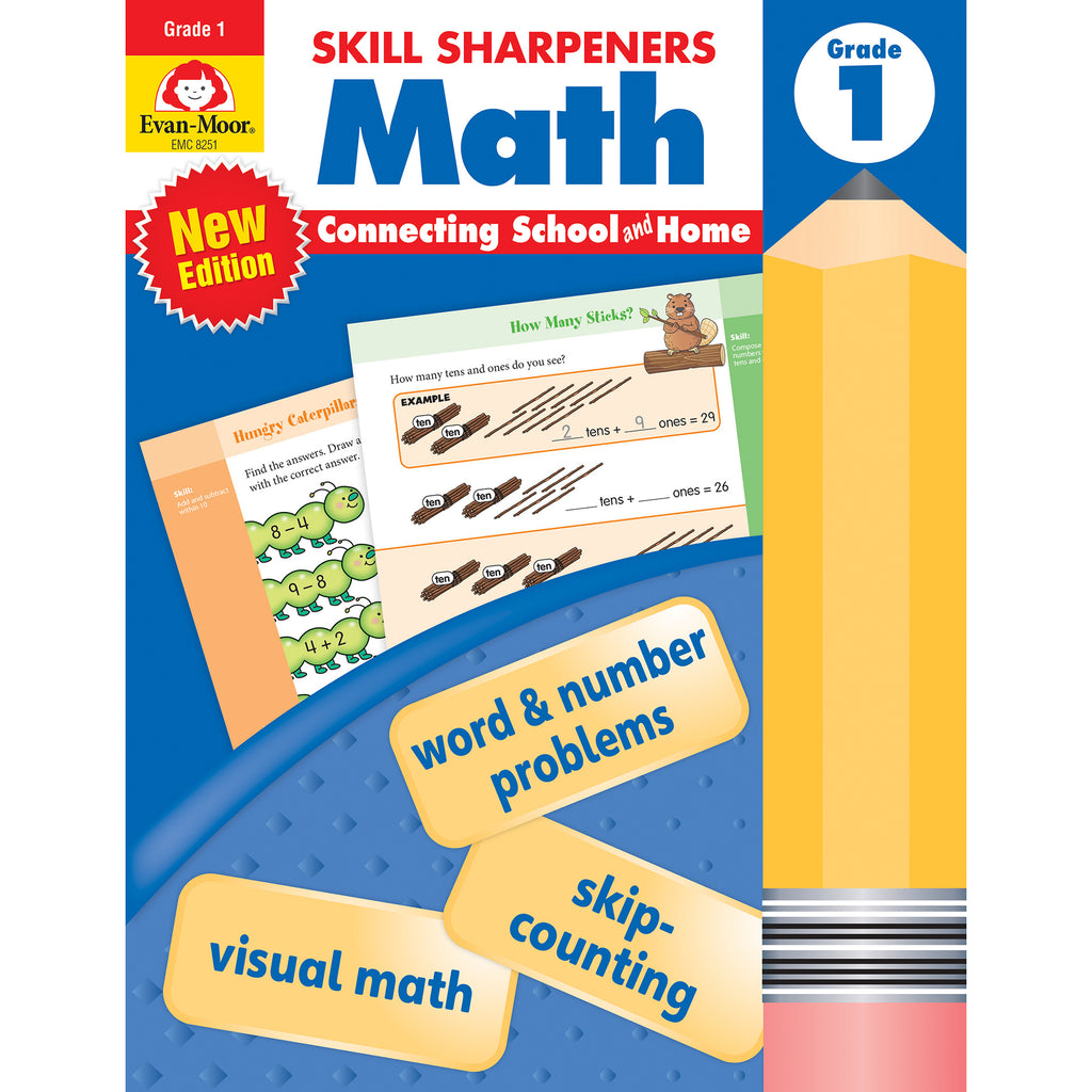 Skill Sharpeners Math Grade 1