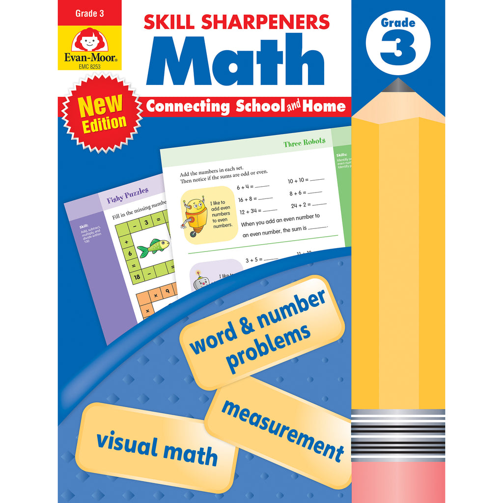 Skill Sharpeners Math Grade 3