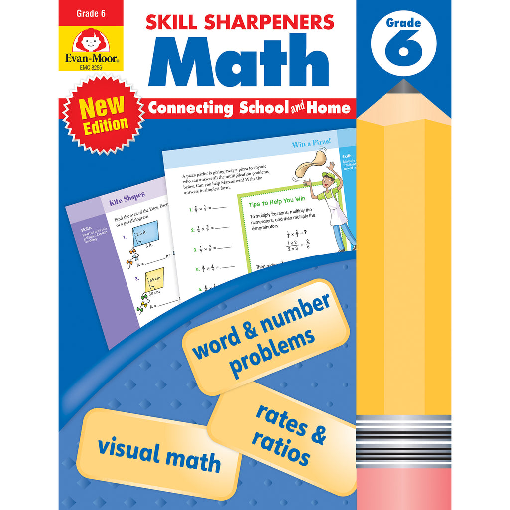 Skill Sharpeners Math Grade 6