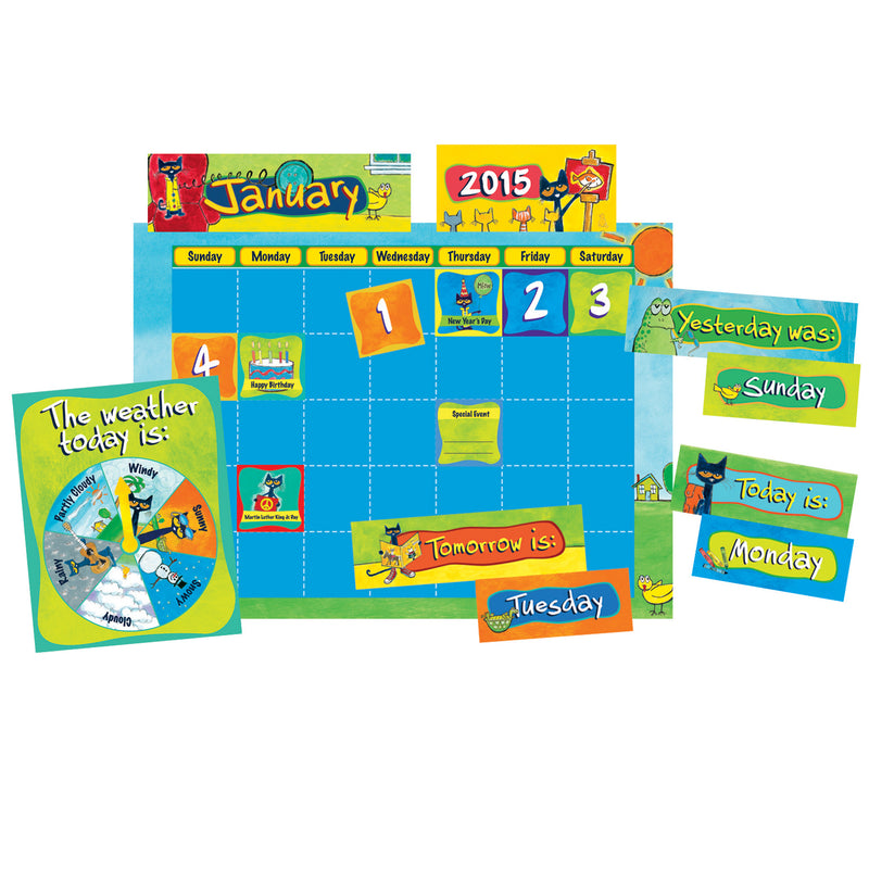 (2 St) Pete The Cat Calendar Kit