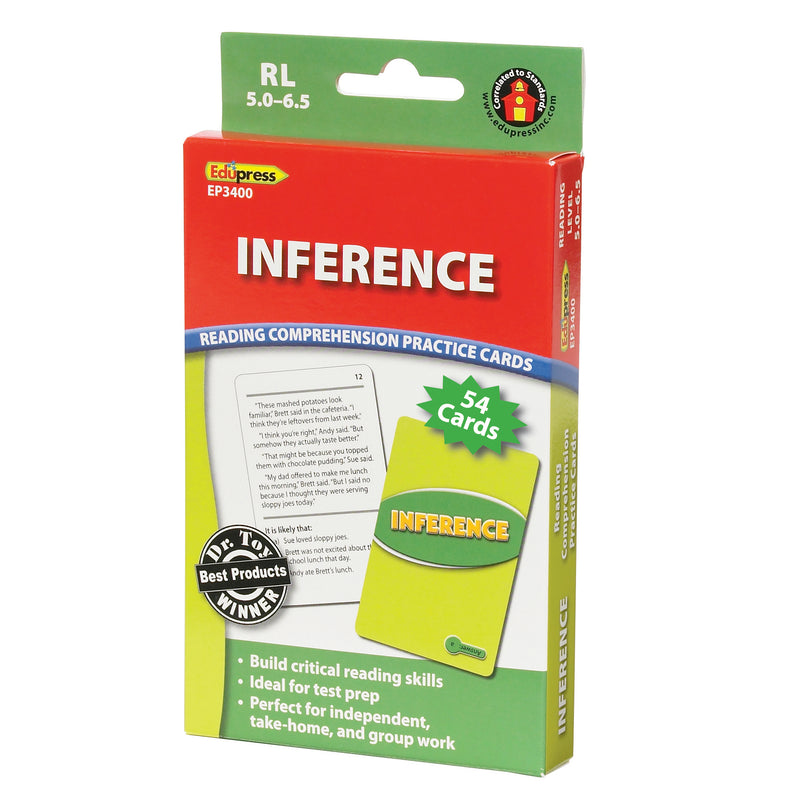 Inference Practice Cards Reading Levels 5.0-6.5