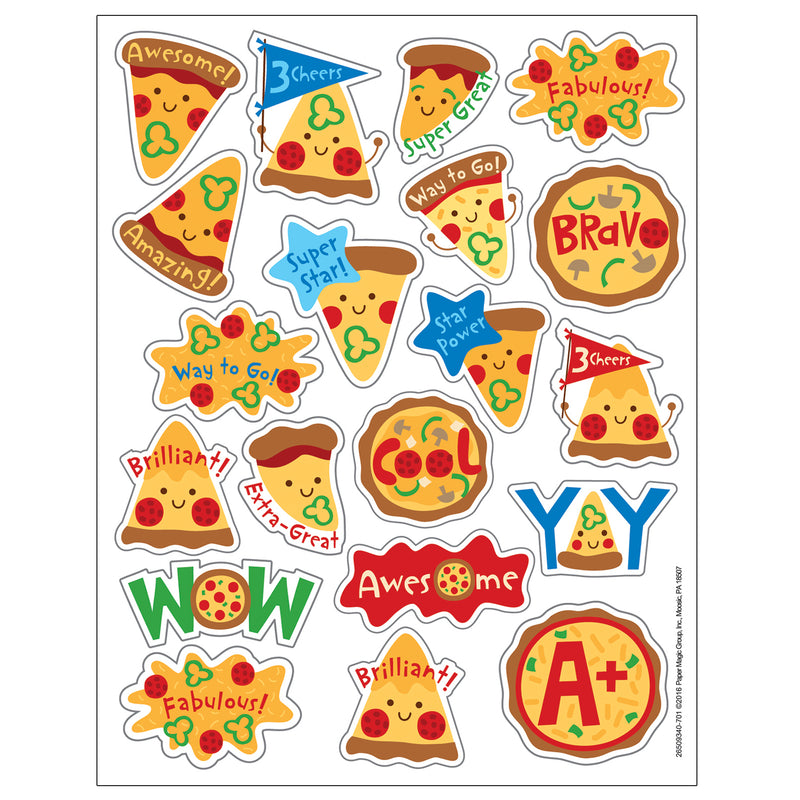 Pizza Scented Stickers 80ct