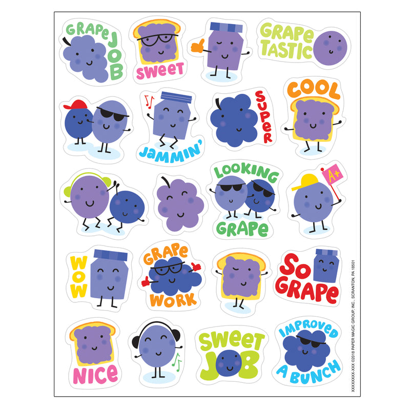 Grape Stickers Scented