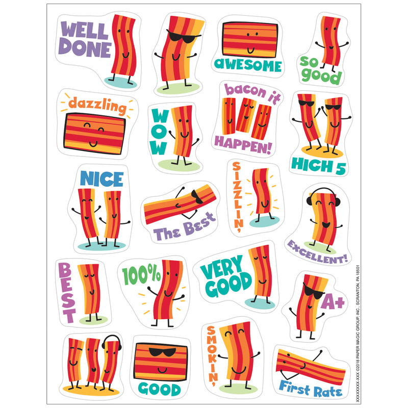 Bacon Stickers Scented