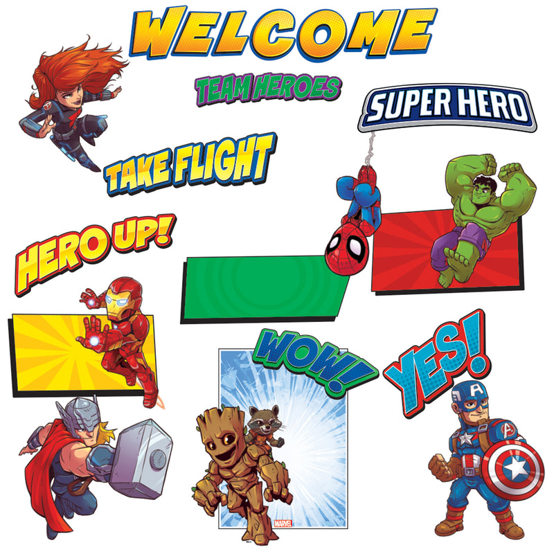 Marvel Super Hero Adventure Welcome Bulletin Board Sets