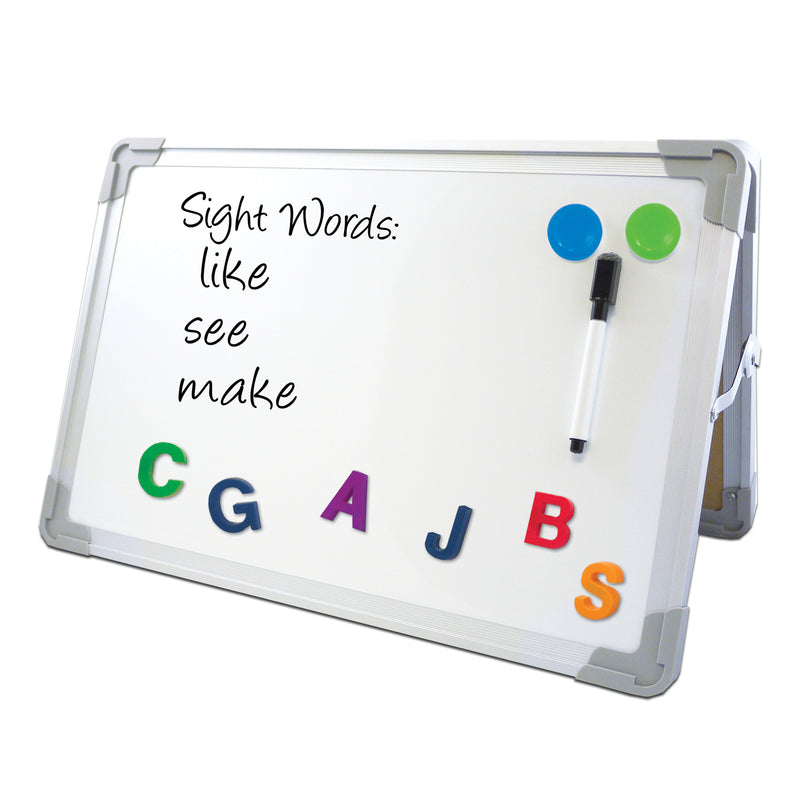 Magnetic Dry Erase Desktop Easel Set
