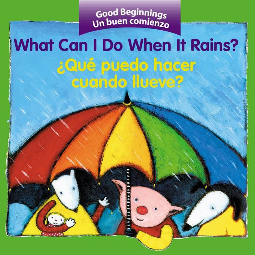 What Can Do When It Rains Bilingual Board Book