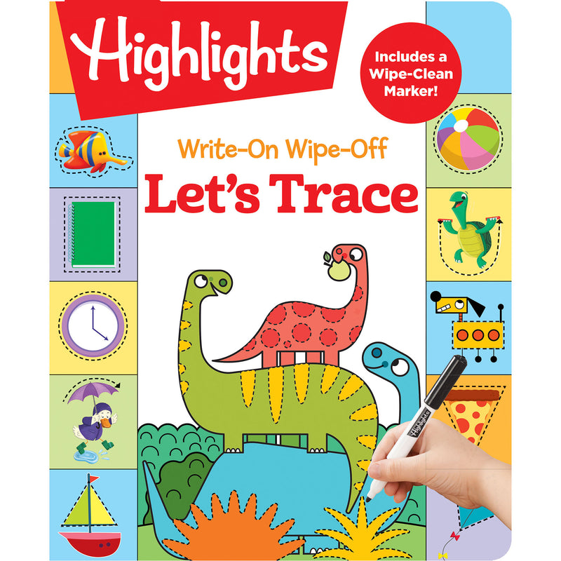 Lets Trace Dry Erase Activity Book