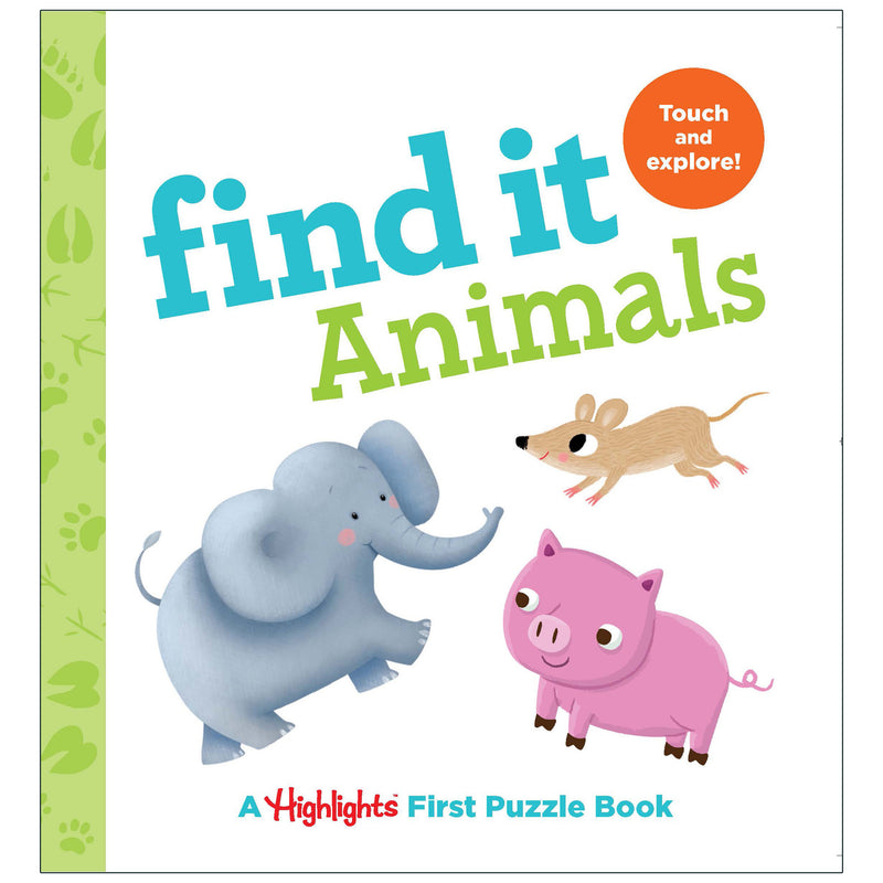 Find It Animals Board Book Highlights