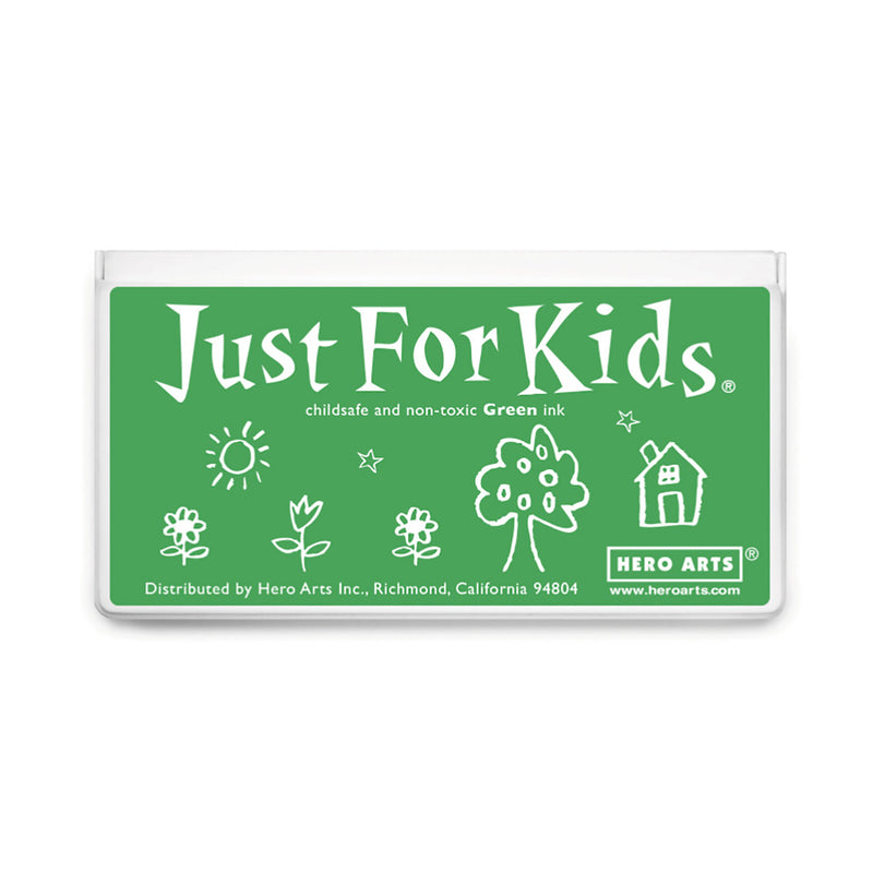 Jumbo Just for Kids Stamp Pad, Green