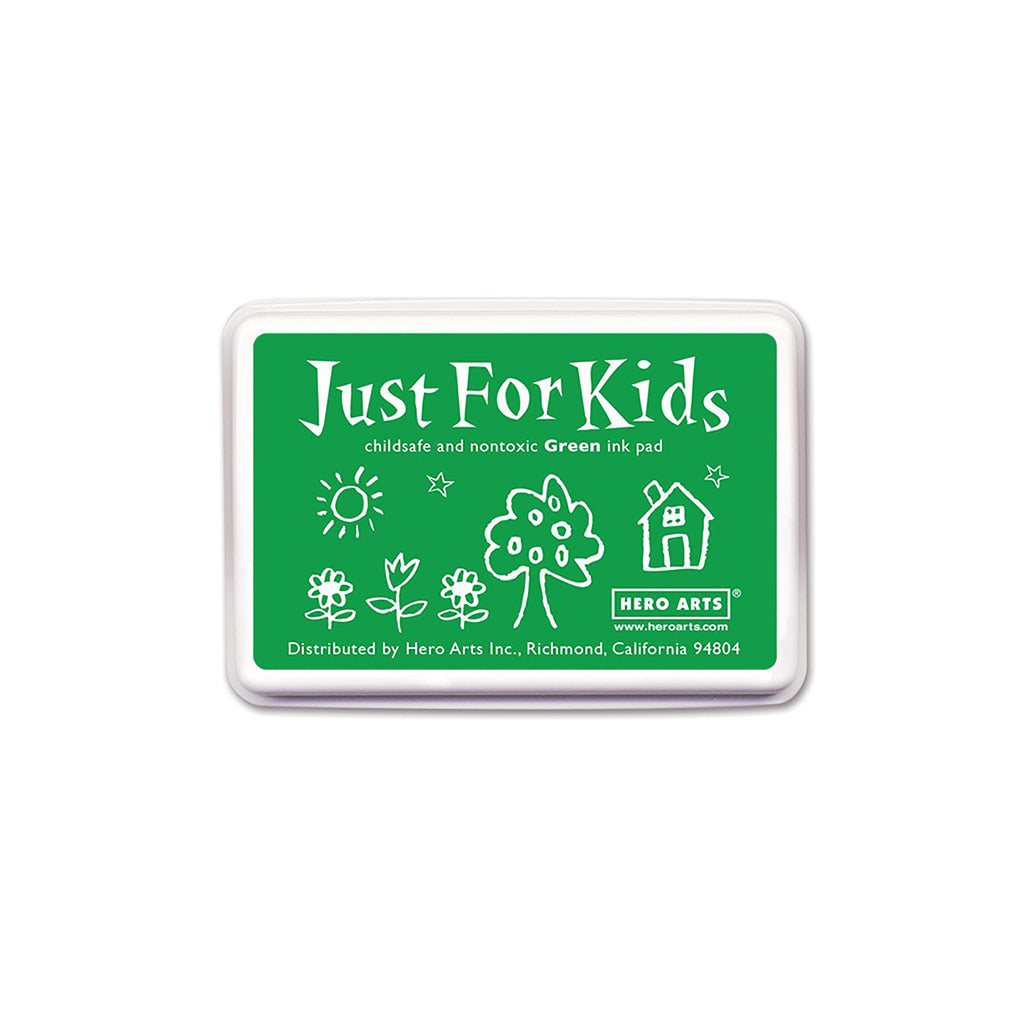 Just For Kids Green Inkpad
