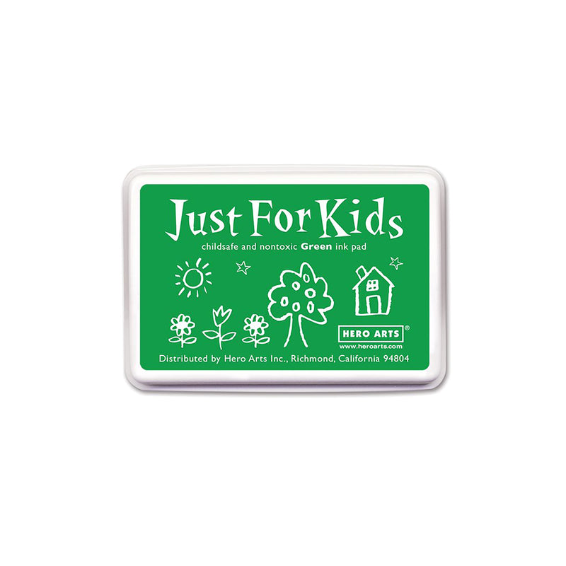 Just For Kids Green Inkpad