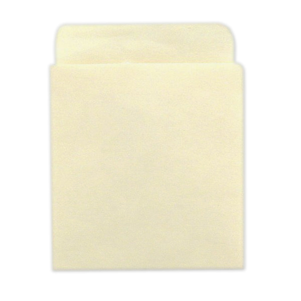 (3 Pk) Bright Sticky Back Library Pockets Manila 40 Per Pk