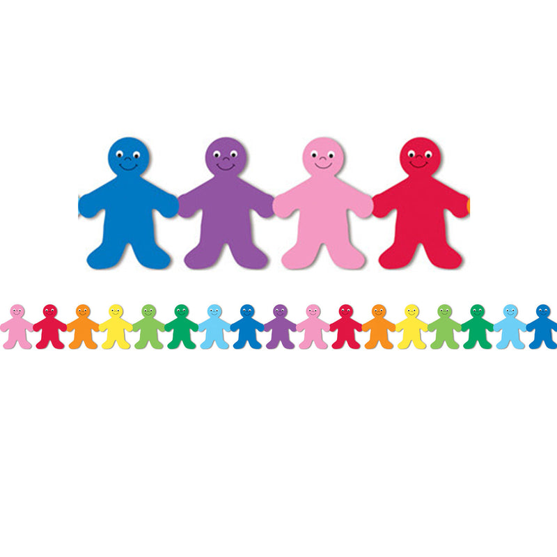 Rainbow People Mighty Brights Border