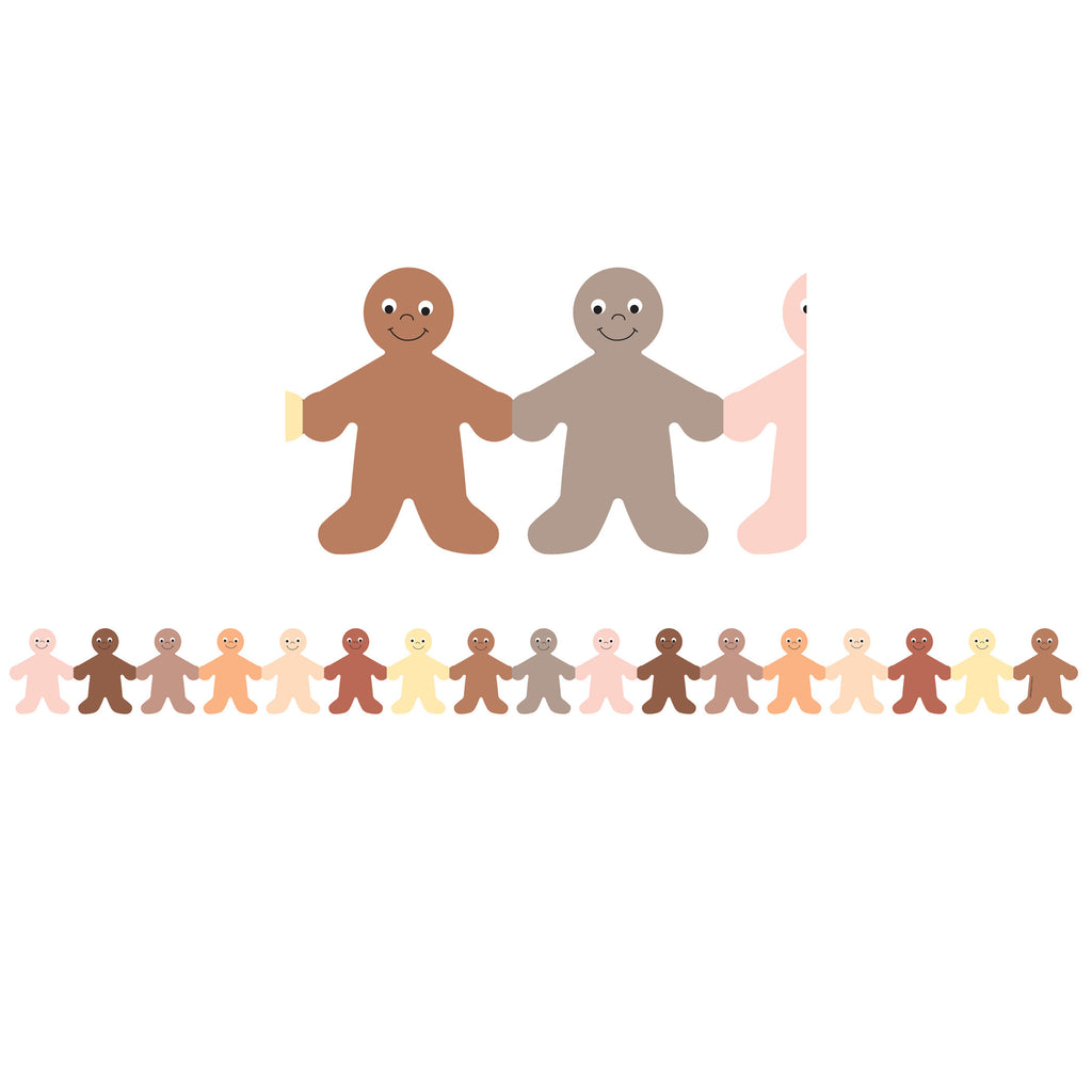 Multicultural Children Mighty Brights Border