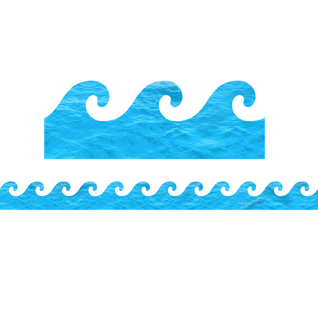 Ocean Waves Border