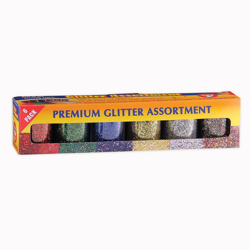 Glitter 3-4 Oz - 6 Pack