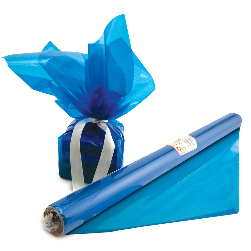 Cello Wrap Roll Blue