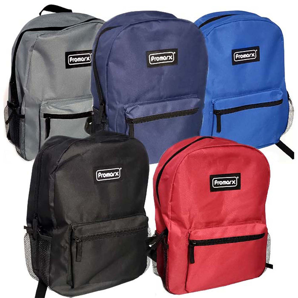 Promarx Backpack 15in 2 Mesh Pockts Let Us Choose Your Color