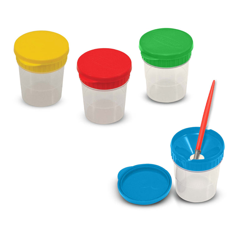 (3 Pk) Paint Cups 4 Per Set